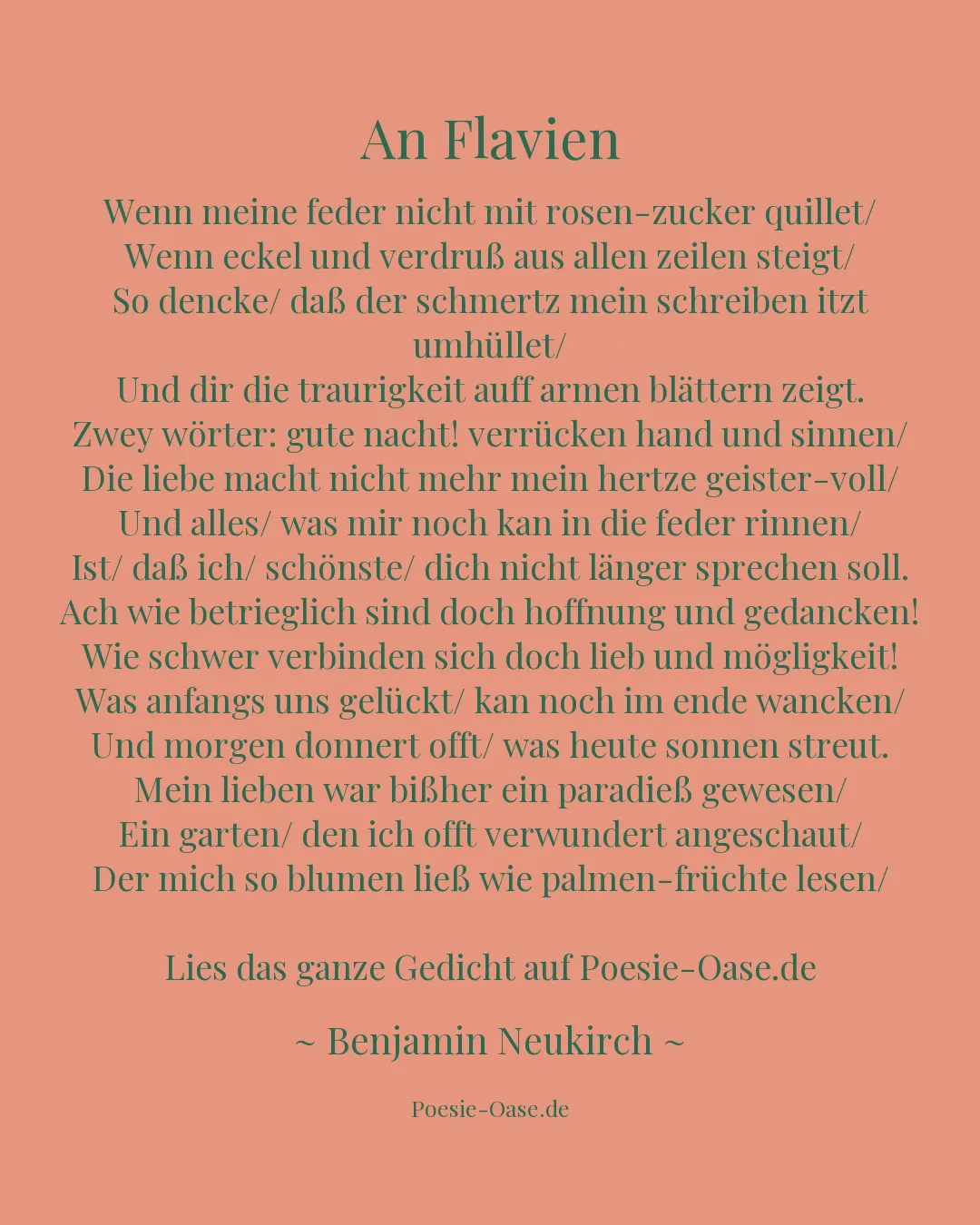 Illustration zu An Flavien
