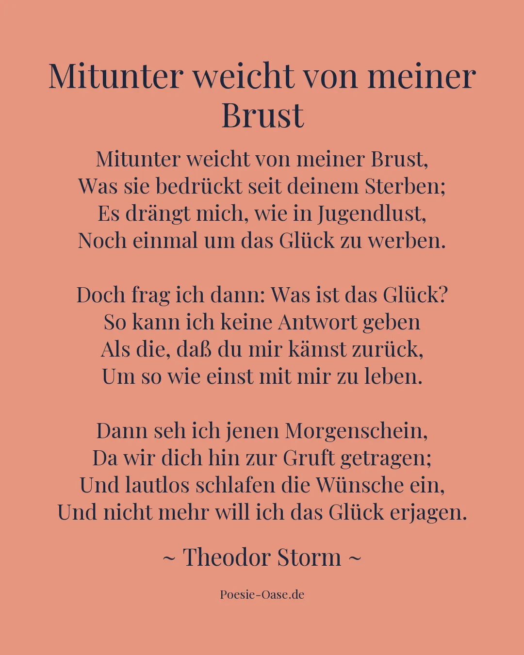 Illustration zu Mitunter weicht von meiner Brust