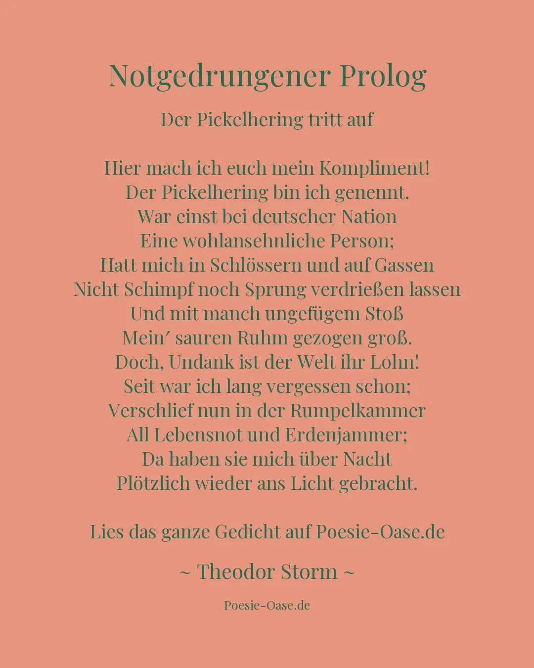 Illustration zu Notgedrungener Prolog