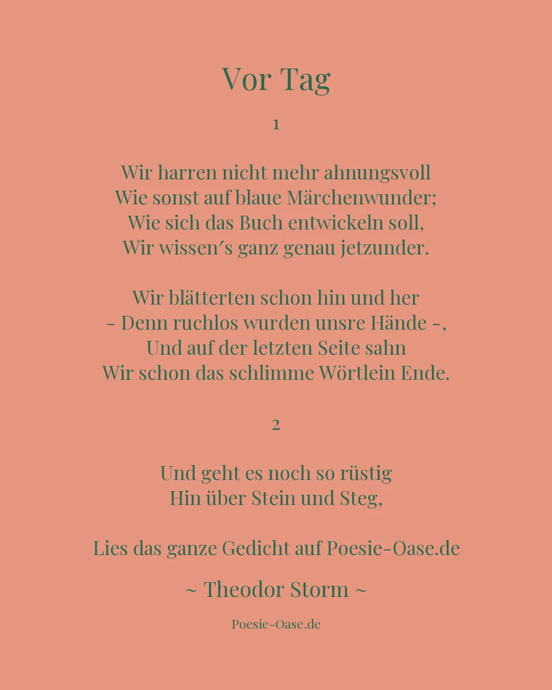 Illustration zu Vor Tag