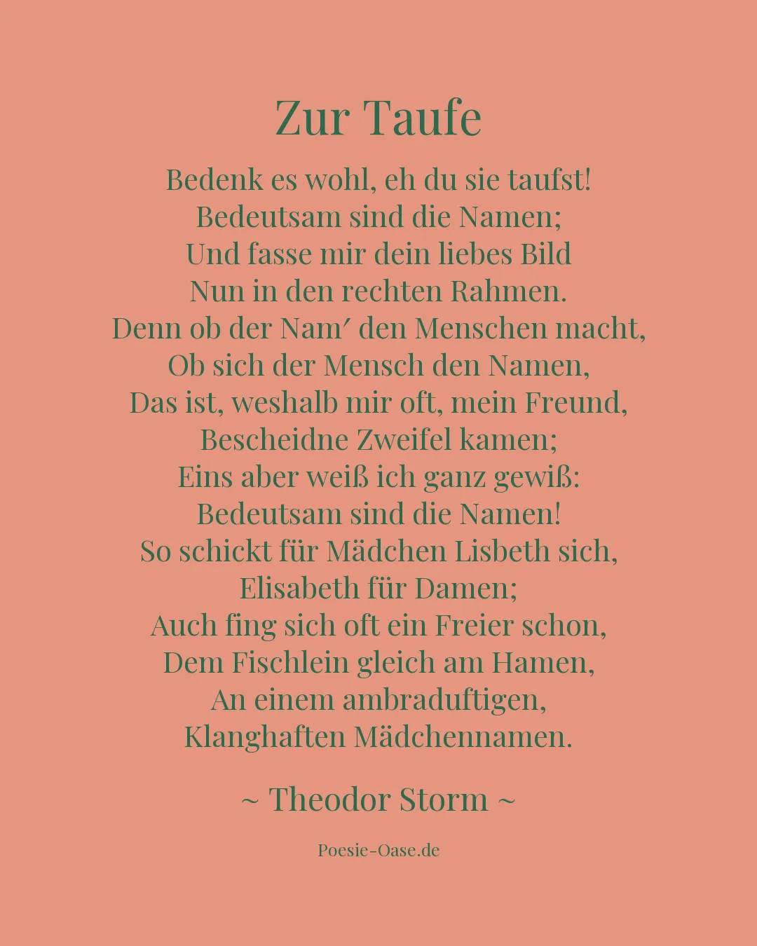 Illustration zu Zur Taufe