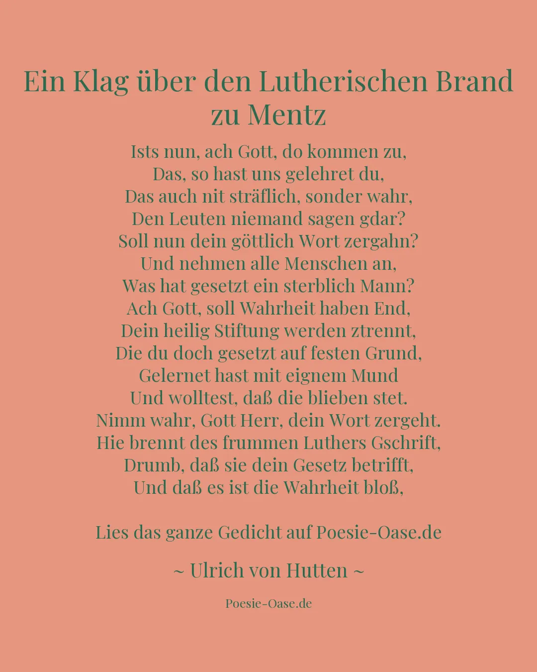 Illustration zu Ein Klag über den Lutherischen Brand zu Mentz