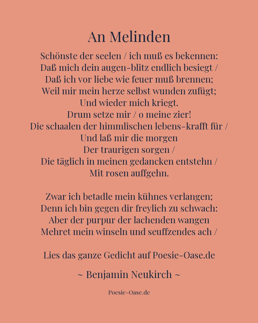 Illustration zu An Melinden