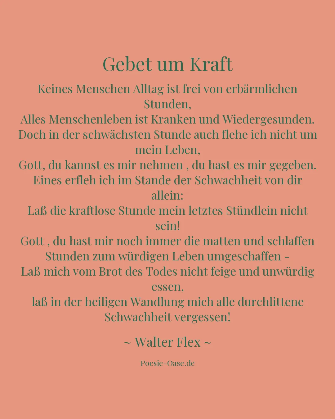 Illustration zu Gebet um Kraft