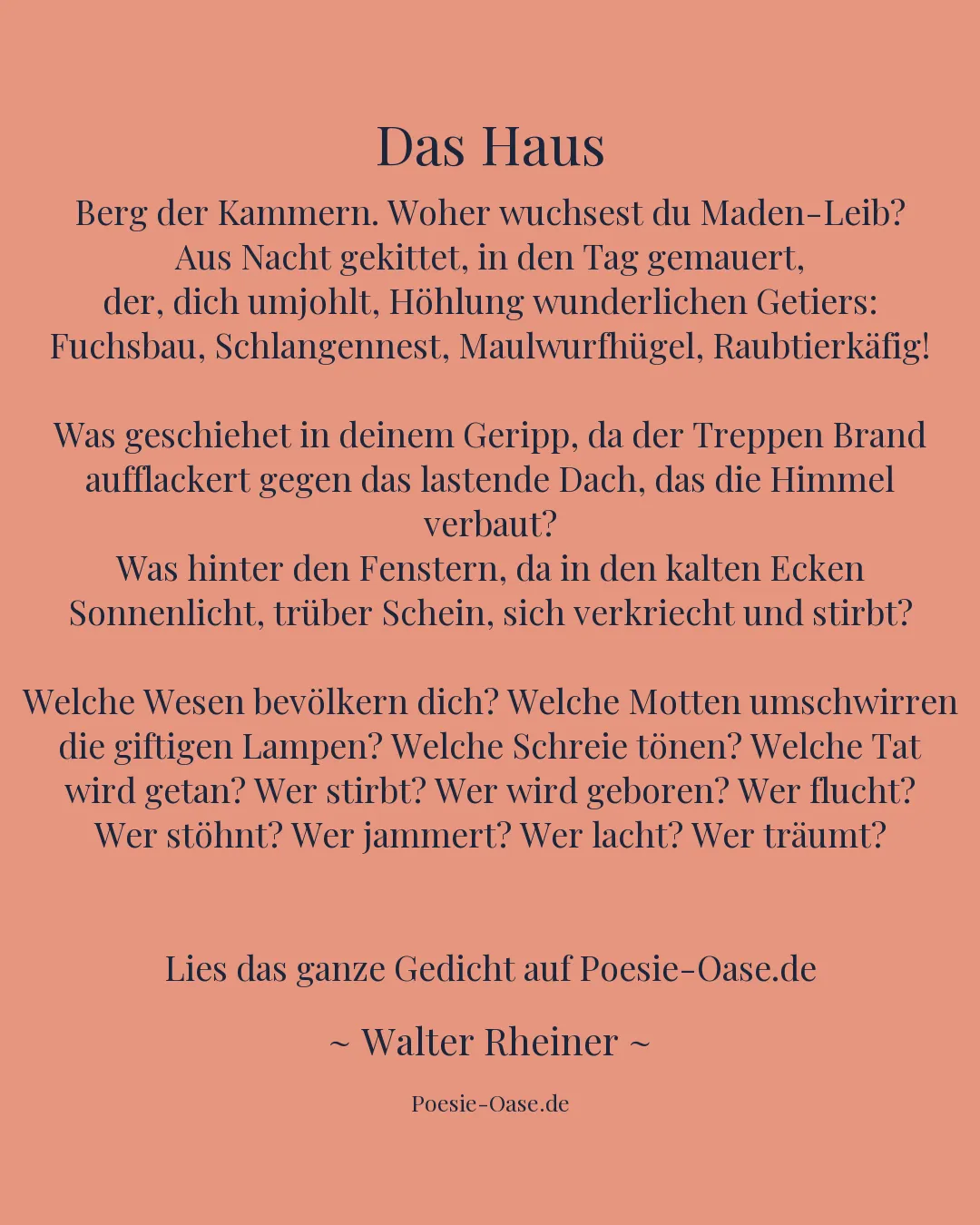 Illustration zu Das Haus