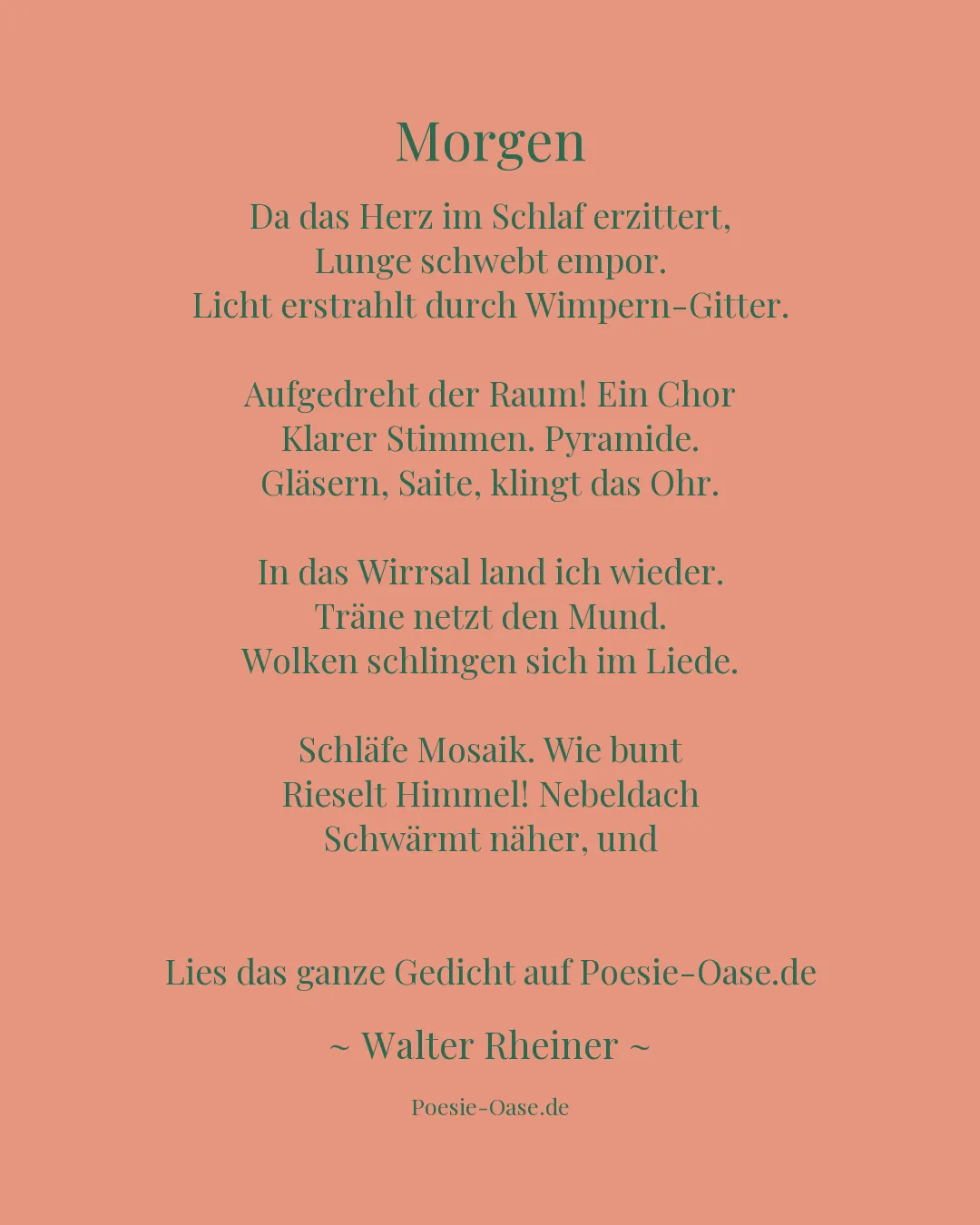 Illustration zu Morgen