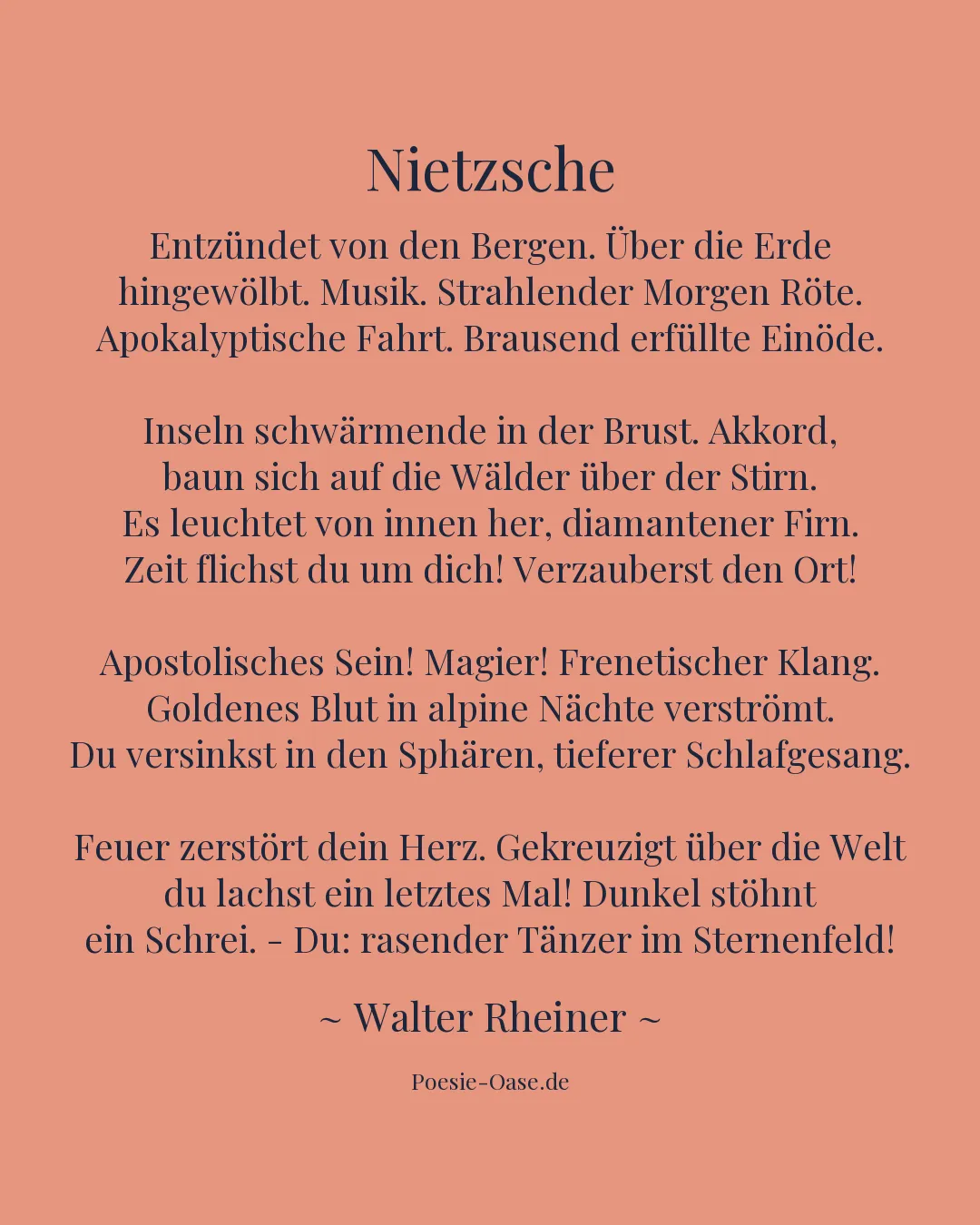 Illustration zu Nietzsche