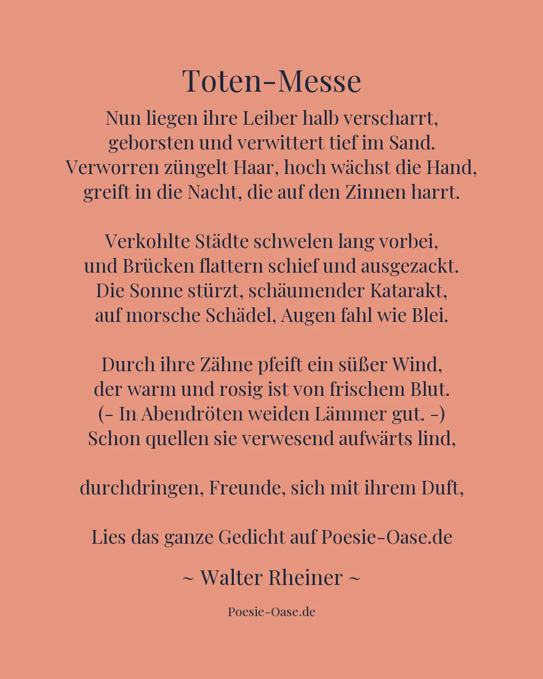 Illustration zu Toten-Messe