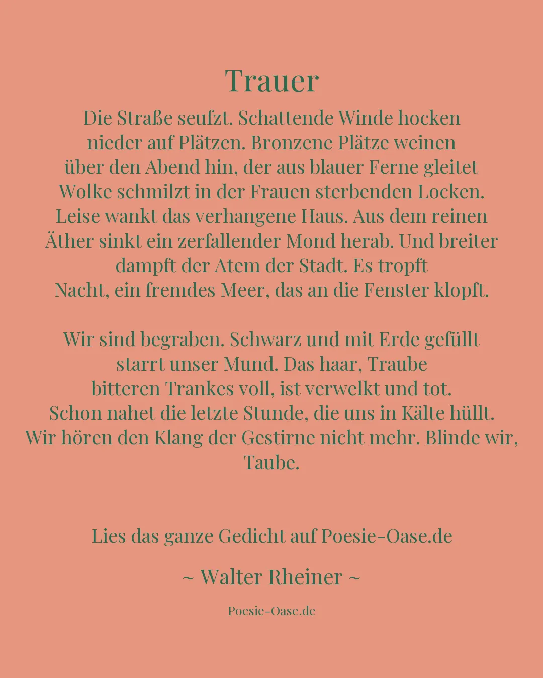 Illustration zu Trauer