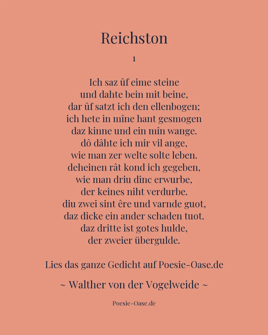 Illustration zu Reichston