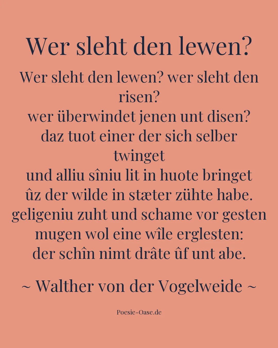 Illustration zu Wer sleht den lewen?