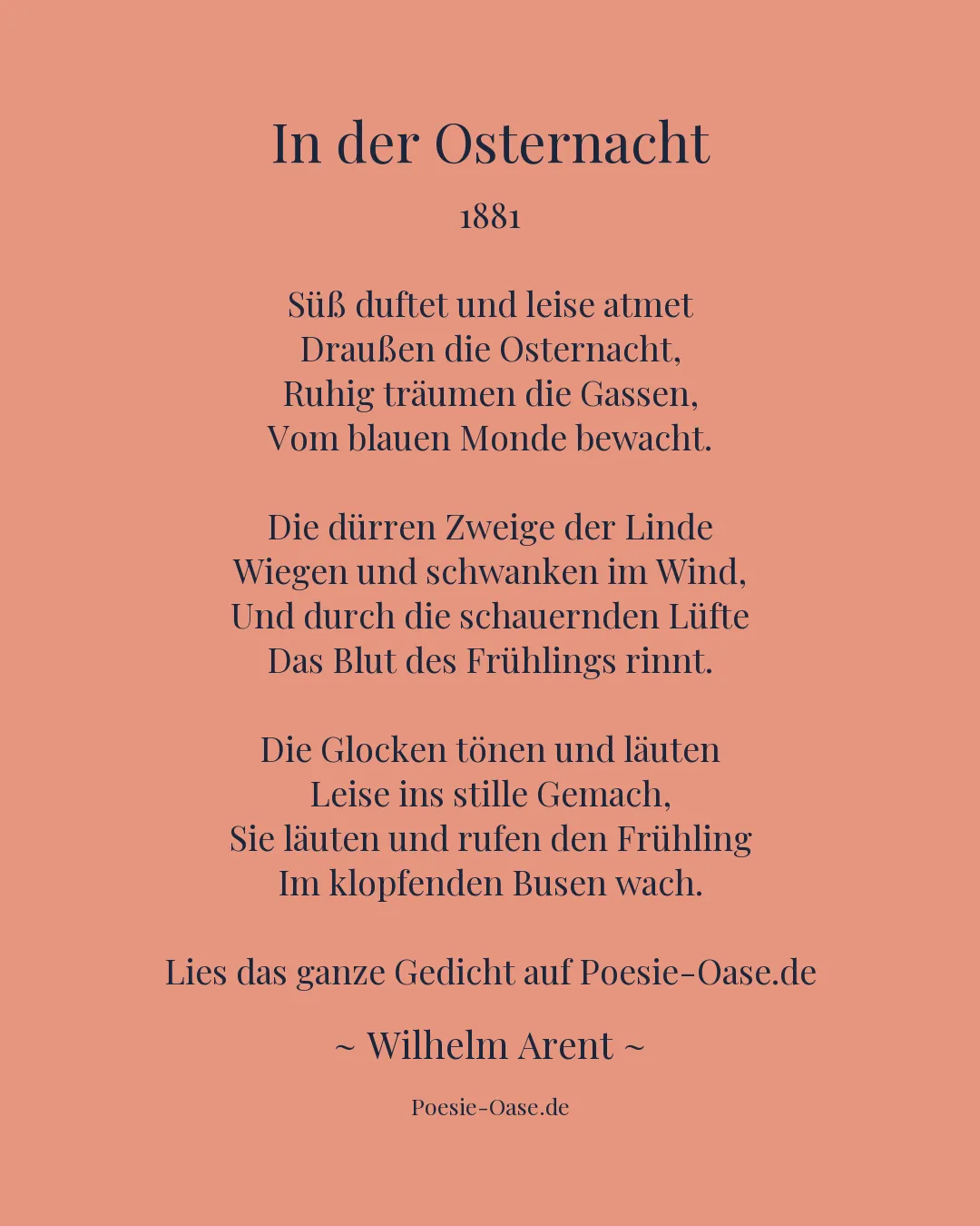 Illustration zu In der Osternacht