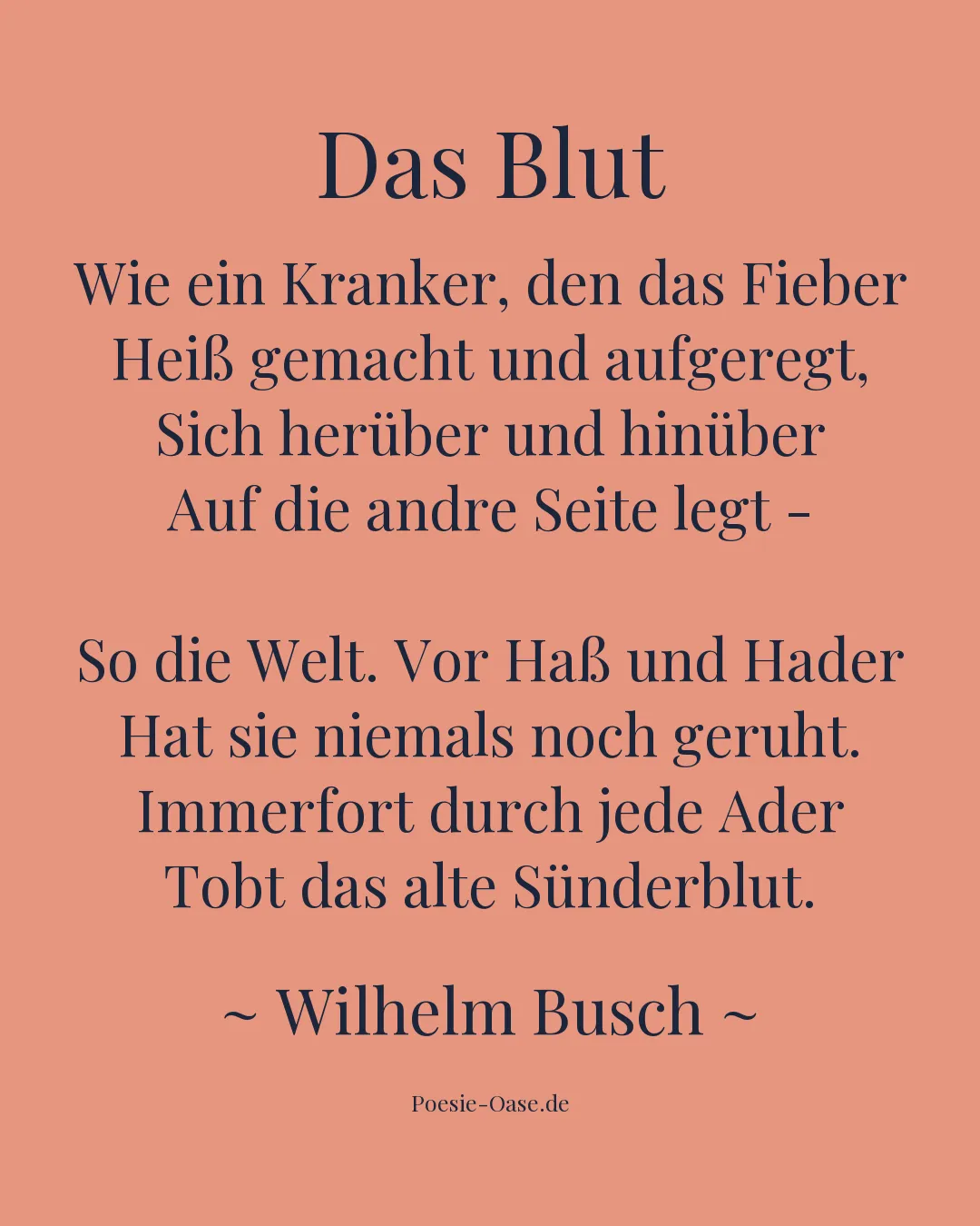 Illustration zu Das Blut