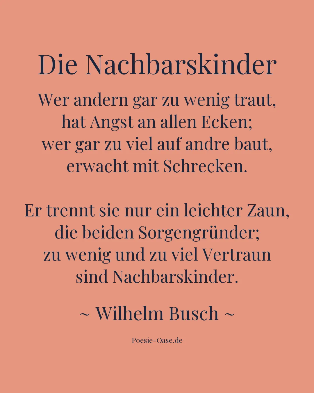 Illustration zu Die Nachbarskinder