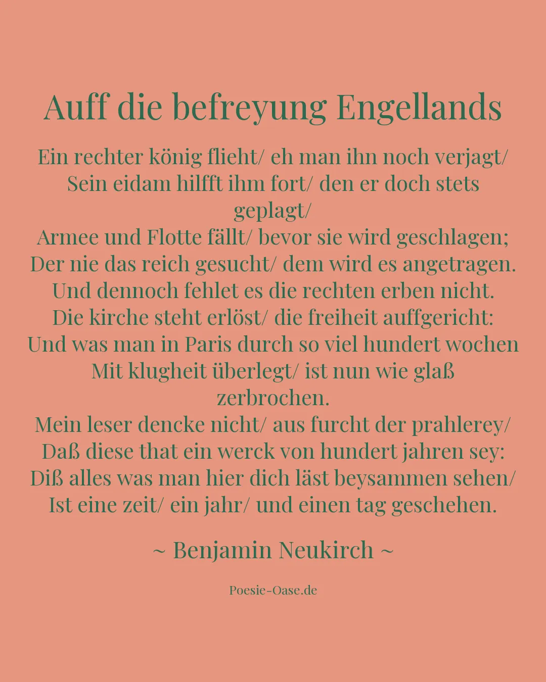 Illustration zu Auff die befreyung Engellands