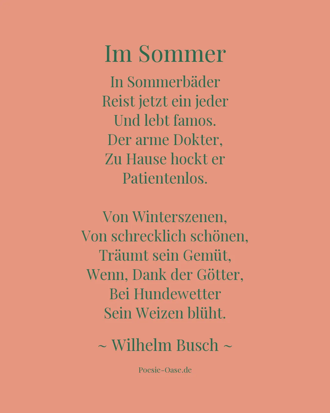 Illustration zu Im Sommer
