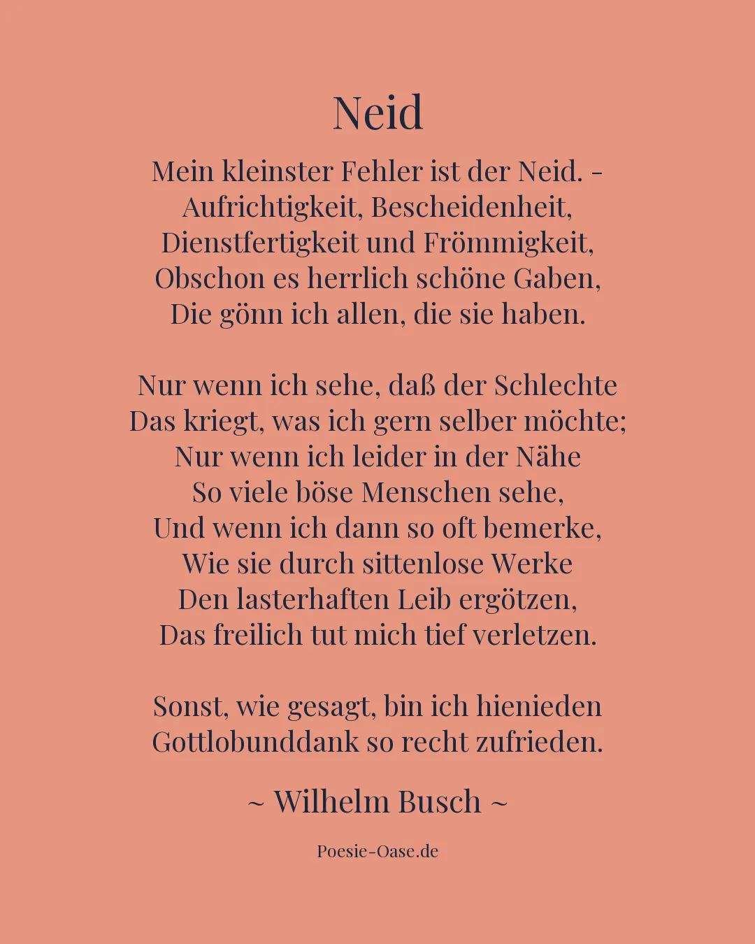 Illustration zu Neid