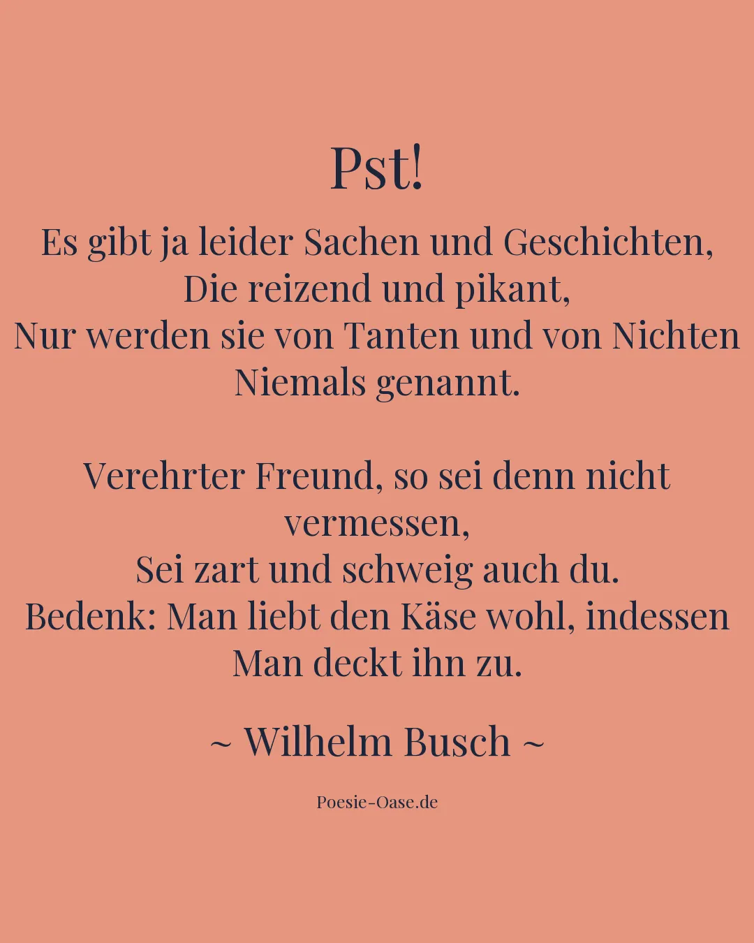 Illustration zu Pst!