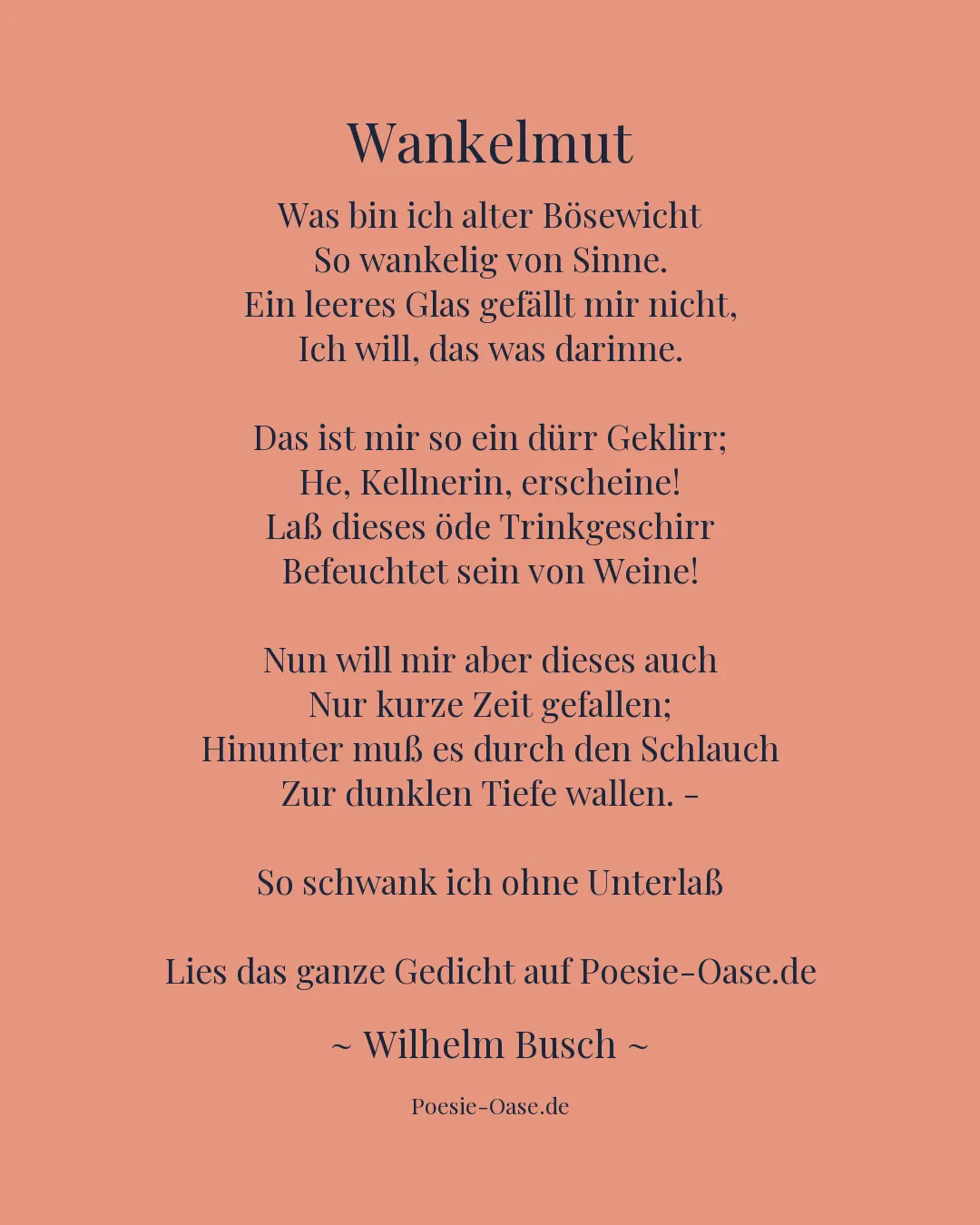 Illustration zu Wankelmut