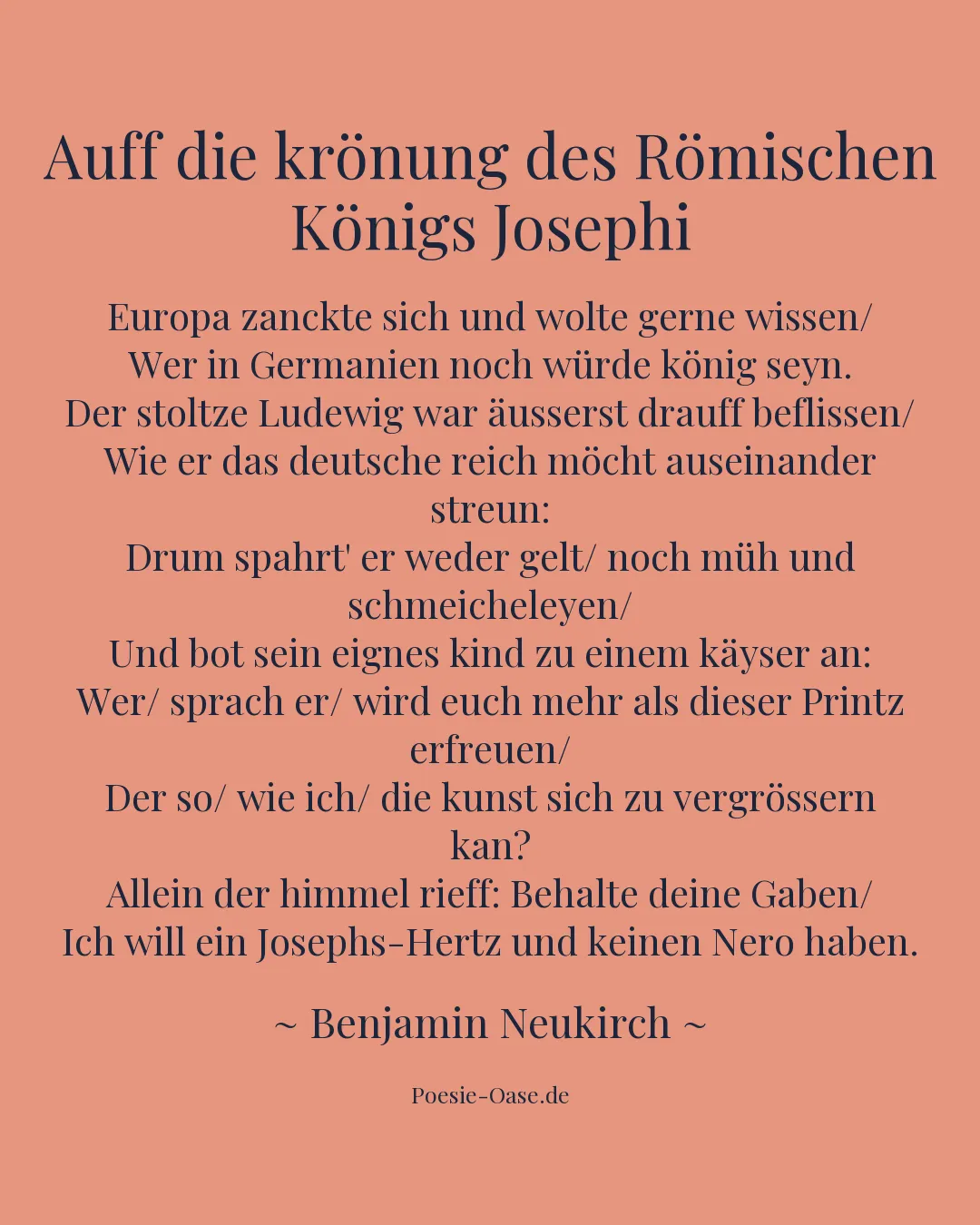 Illustration zu Auff die krönung des Römischen Königs Josephi
