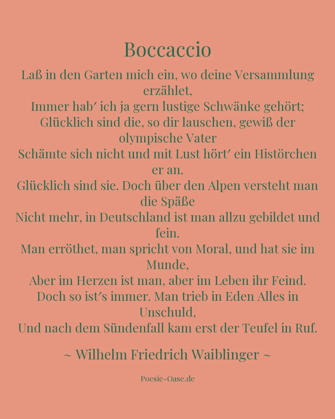 Illustration zu Boccaccio