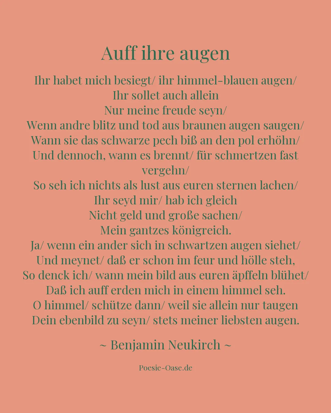 Illustration zu Auff ihre augen