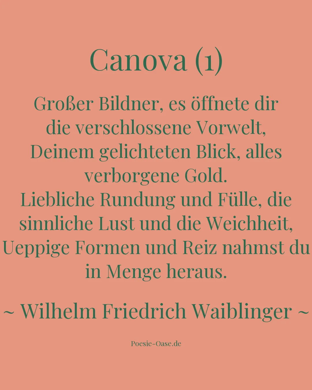 Illustration zu Canova (1)