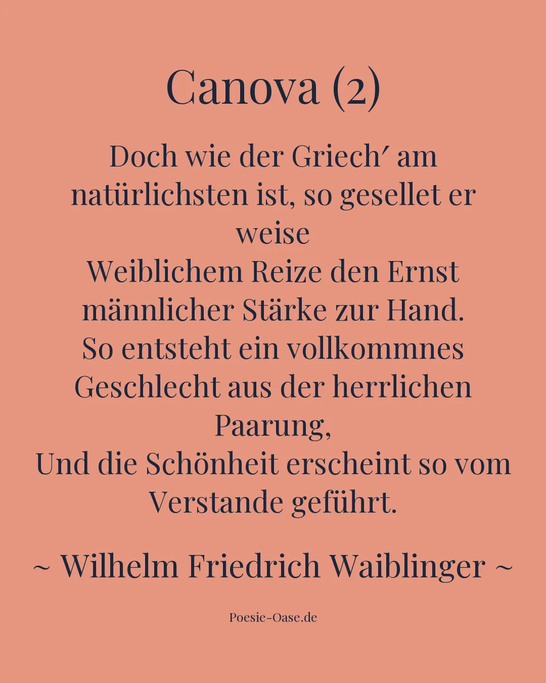 Illustration zu Canova (2)