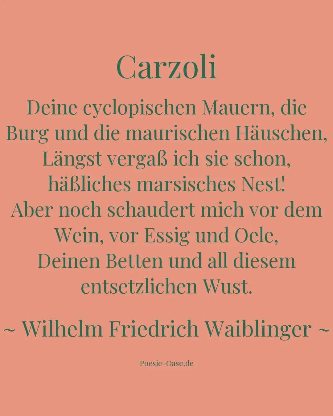 Illustration zu Carzoli