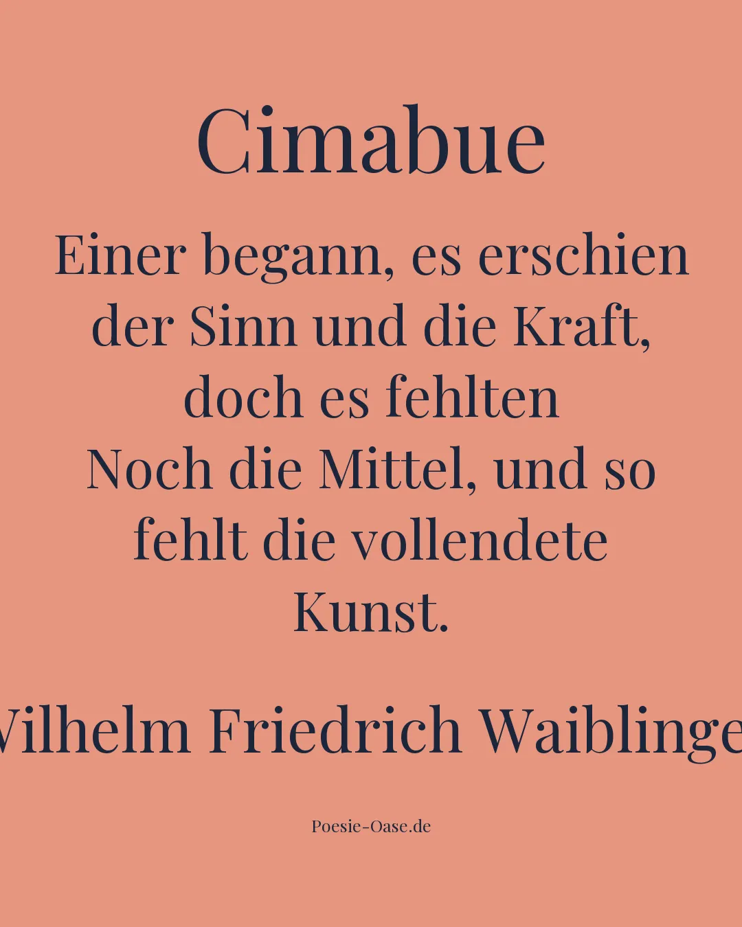 Illustration zu Cimabue