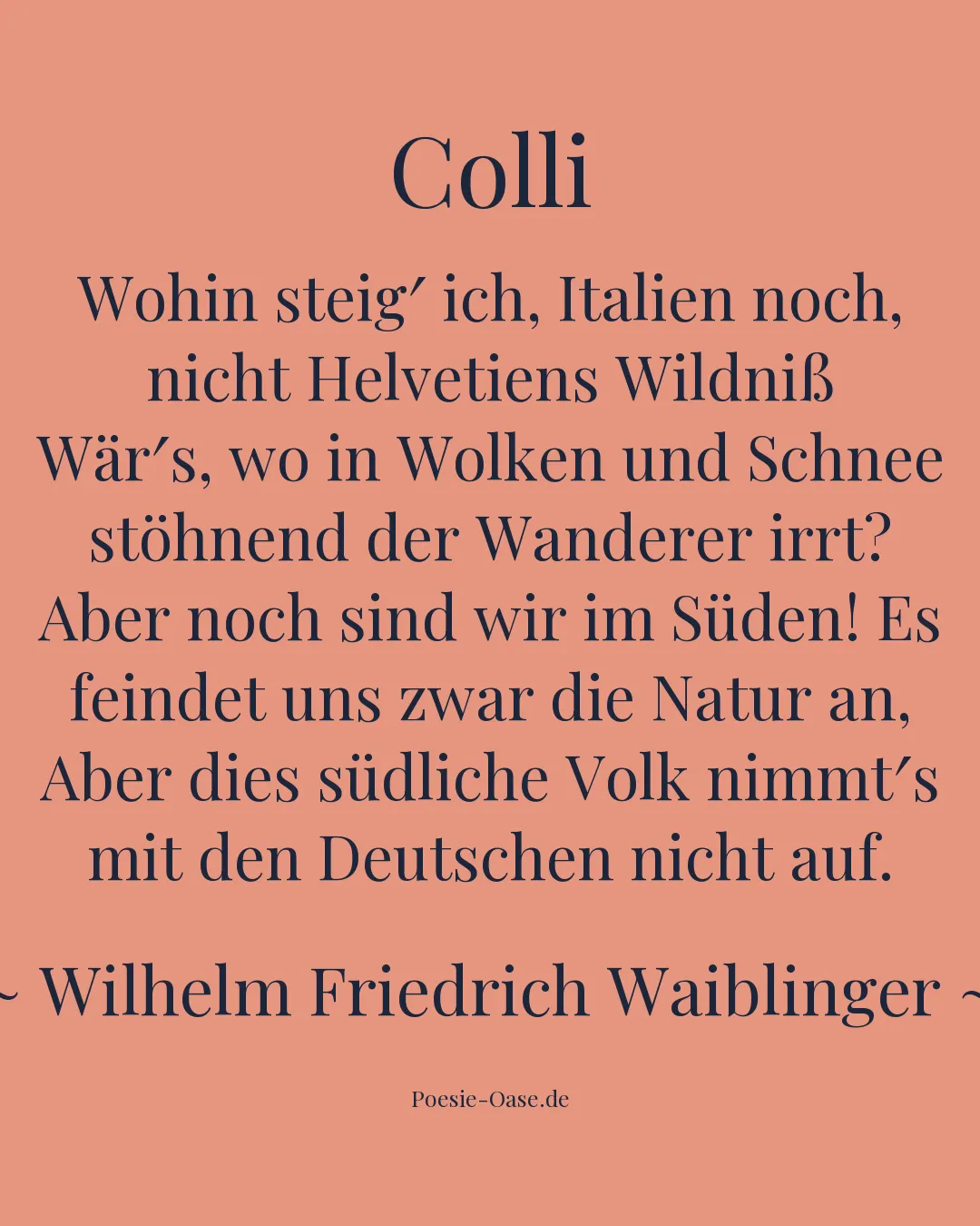 Illustration zu Colli