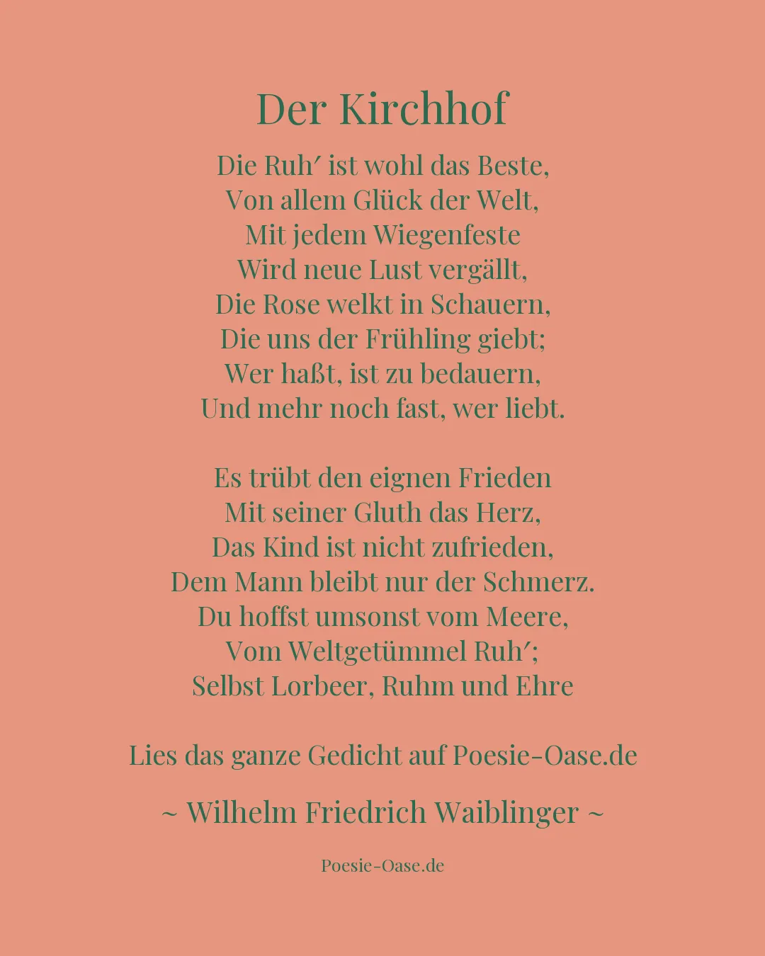 Illustration zu Der Kirchhof
