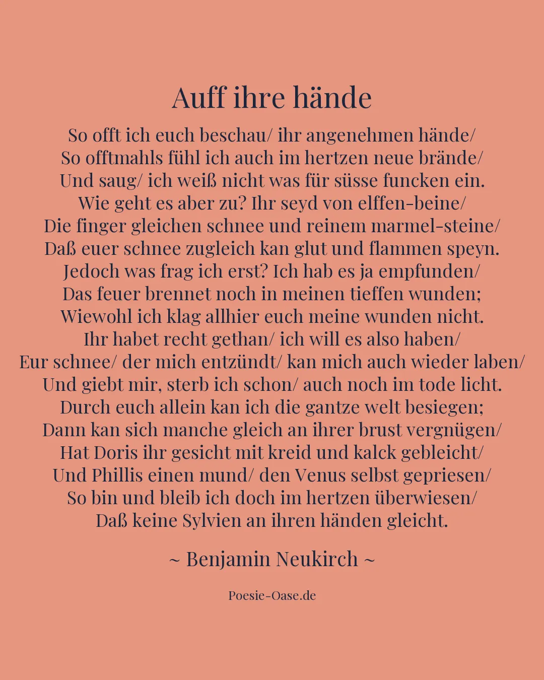 Illustration zu Auff ihre hände