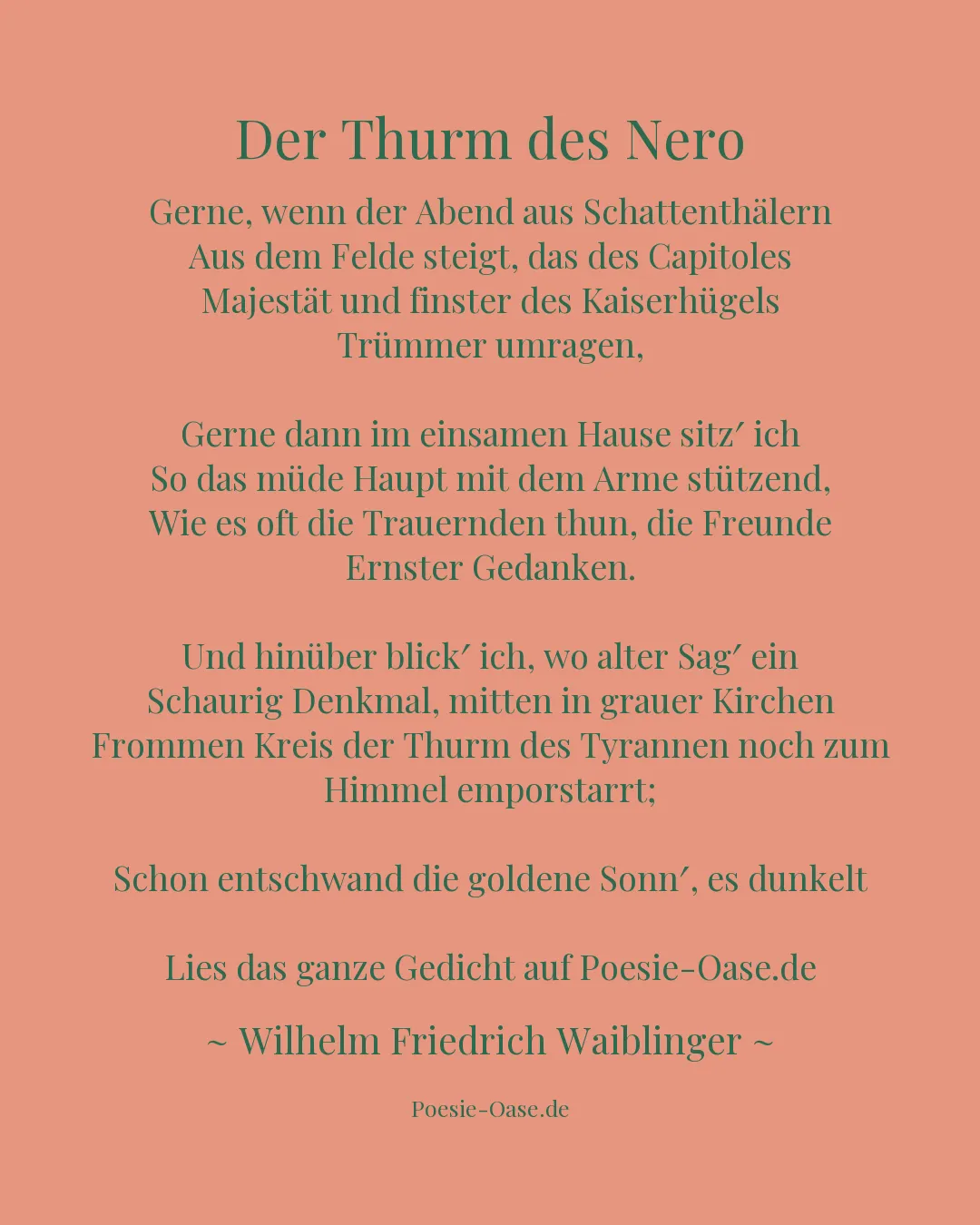 Illustration zu Der Thurm des Nero