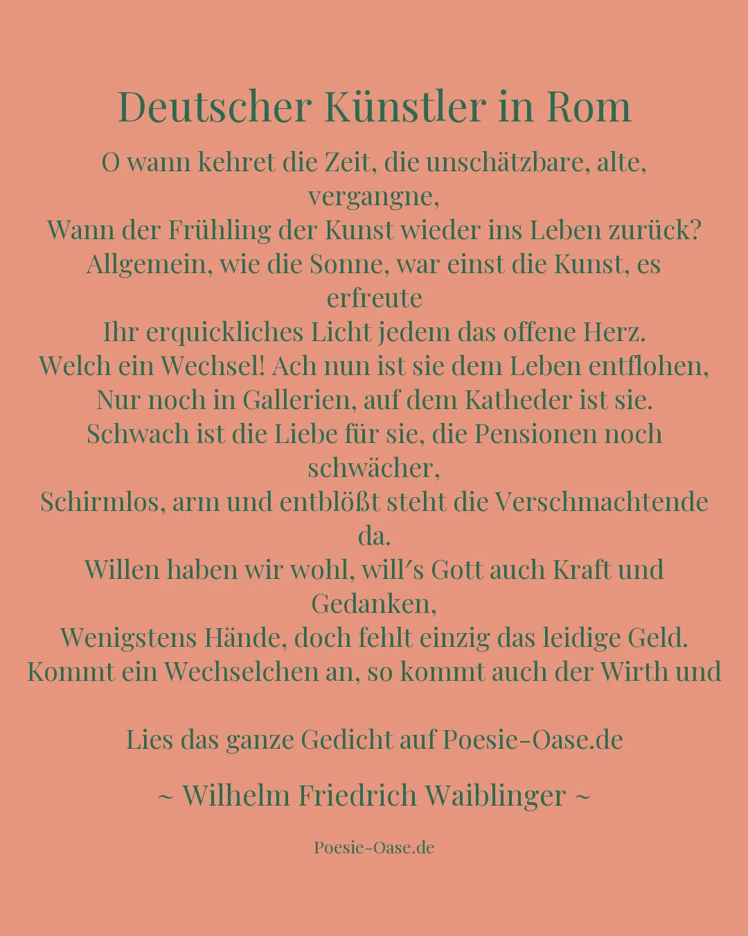 Illustration zu Deutscher Künstler in Rom