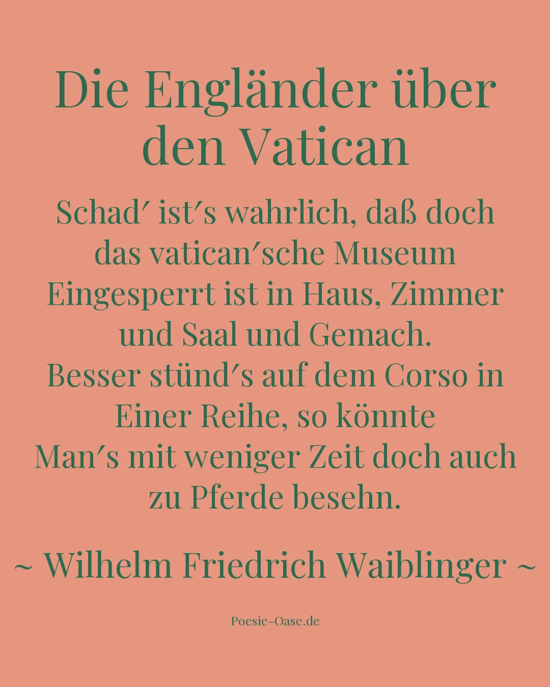 Illustration zu Die Engländer über den Vatican