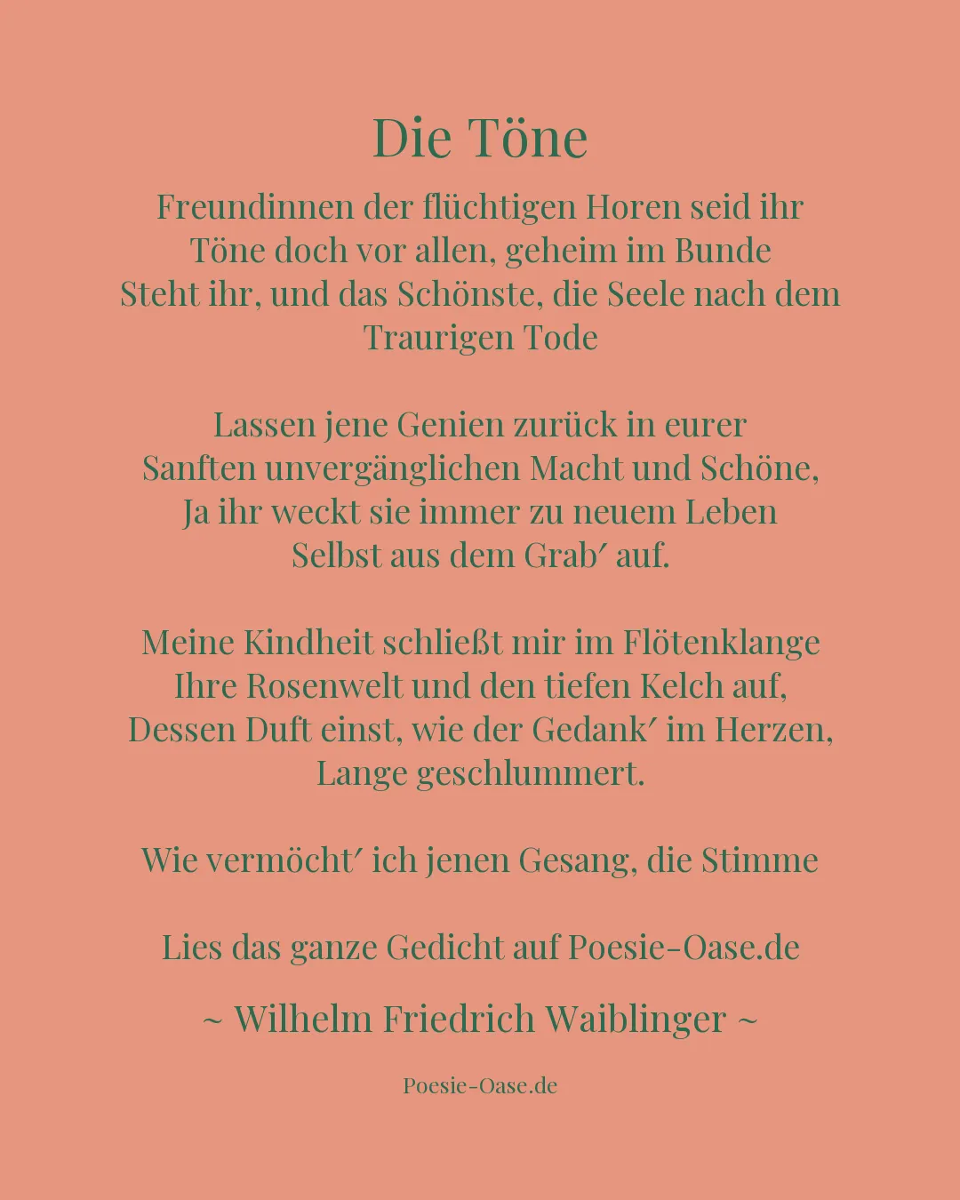Illustration zu Die Töne