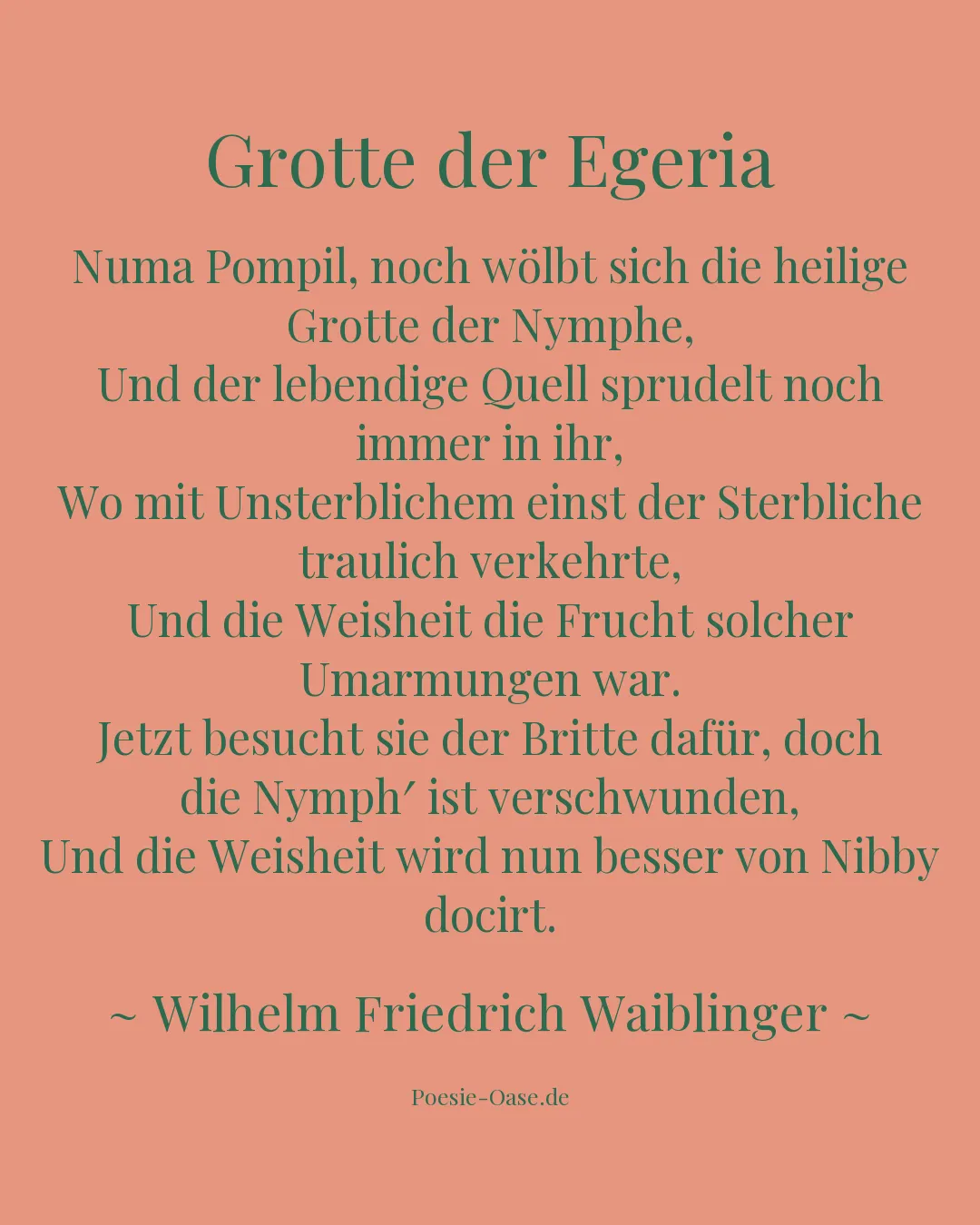 Illustration zu Grotte der Egeria