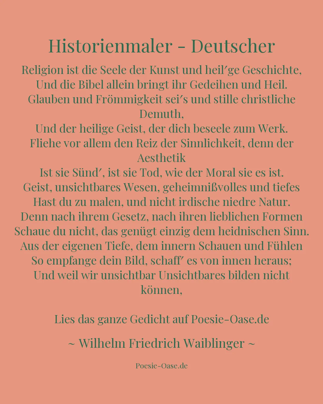 Illustration zu Historienmaler - Deutscher