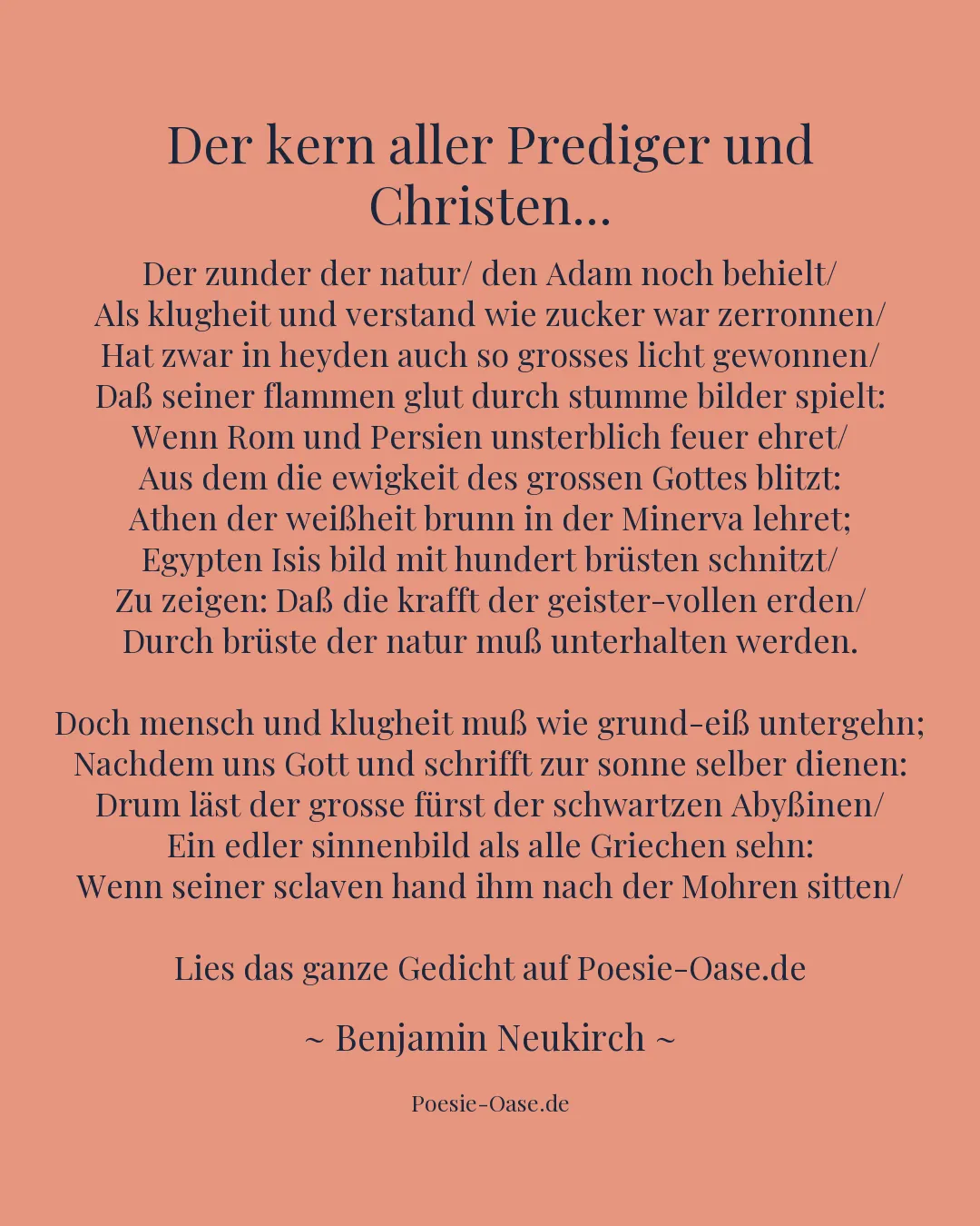 Illustration zu Der kern aller Prediger und Christen...