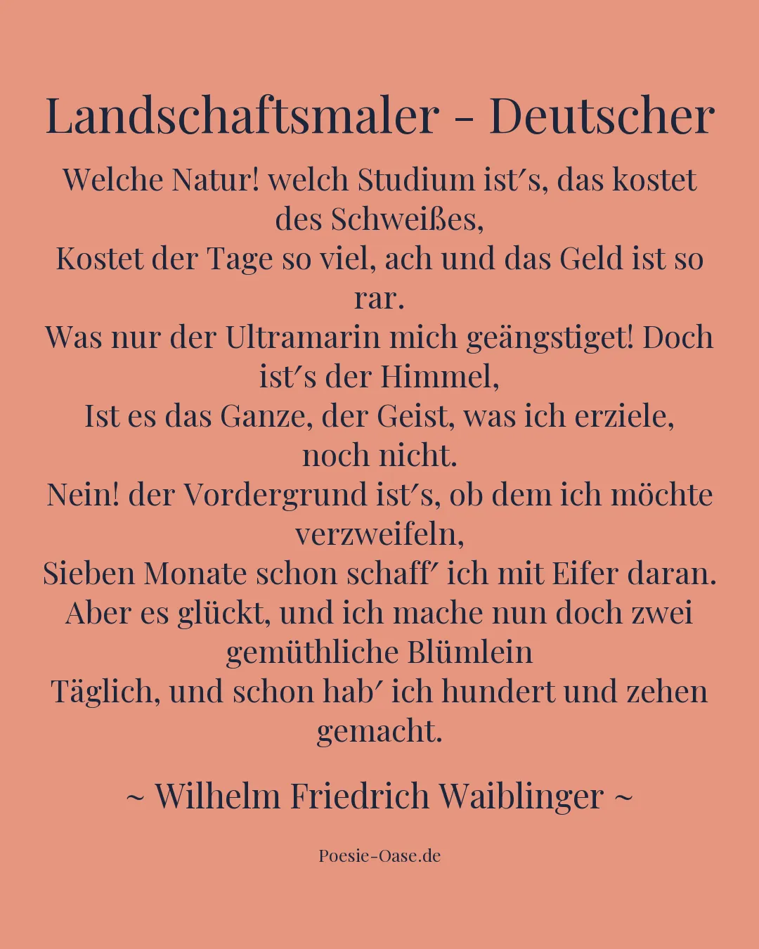 Illustration zu Landschaftsmaler - Deutscher