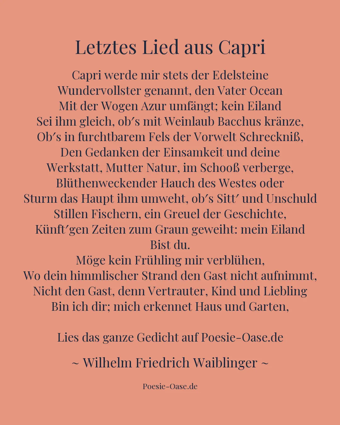 Illustration zu Letztes Lied aus Capri