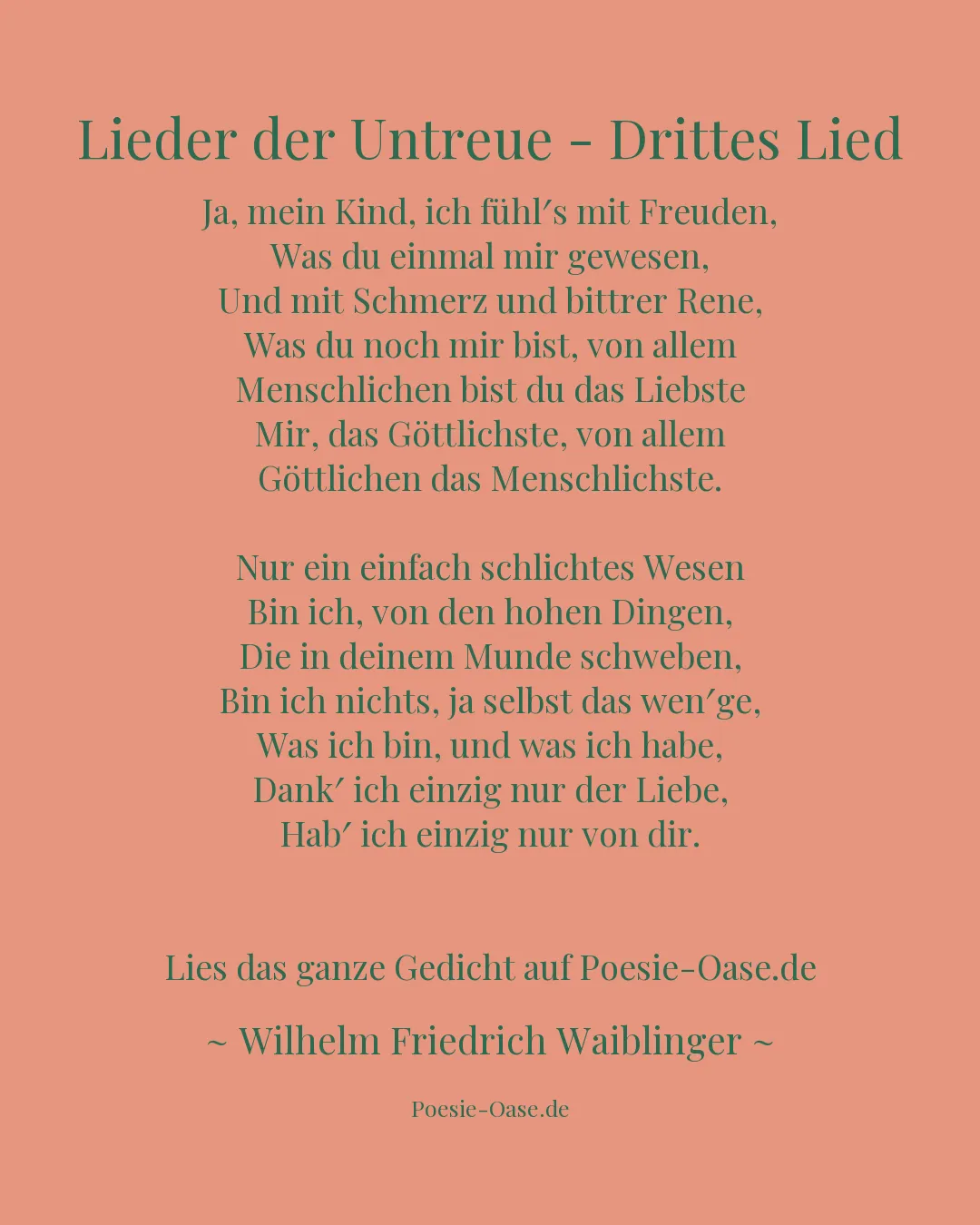 Illustration zu Lieder der Untreue - Drittes Lied