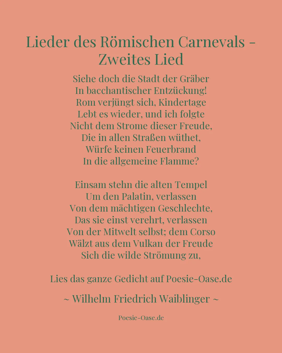 Illustration zu Lieder des Römischen Carnevals - Zweites Lied