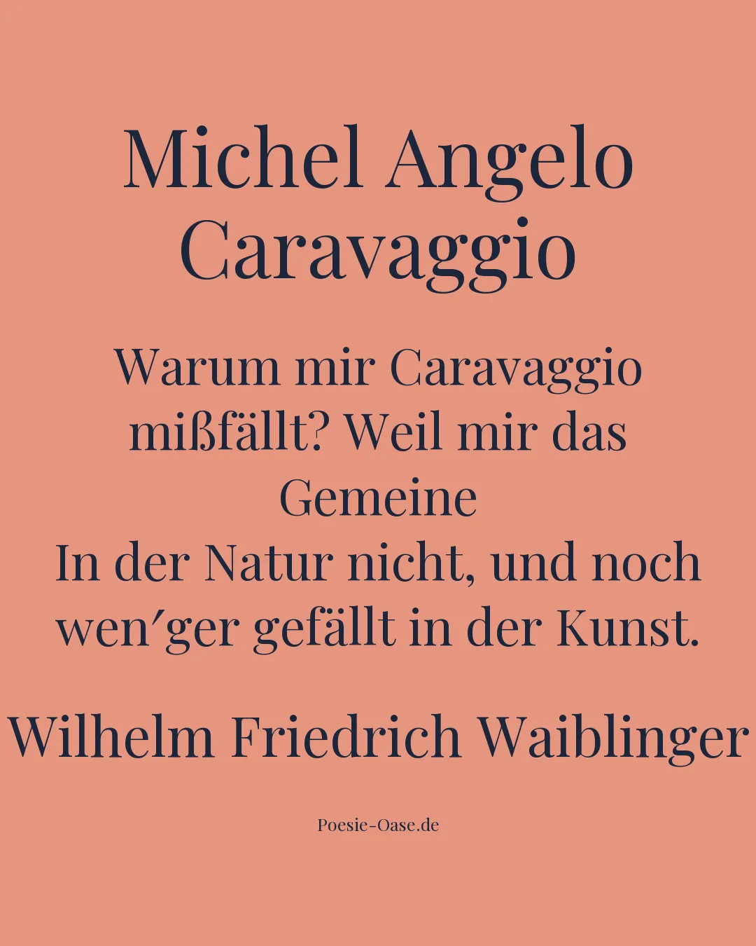 Illustration zu Michel Angelo Caravaggio