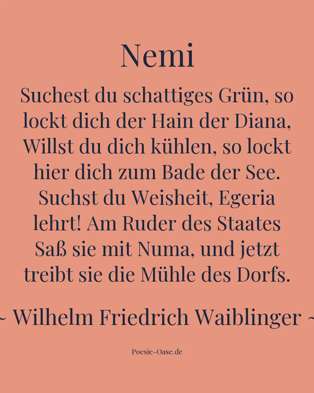 Illustration zu Nemi