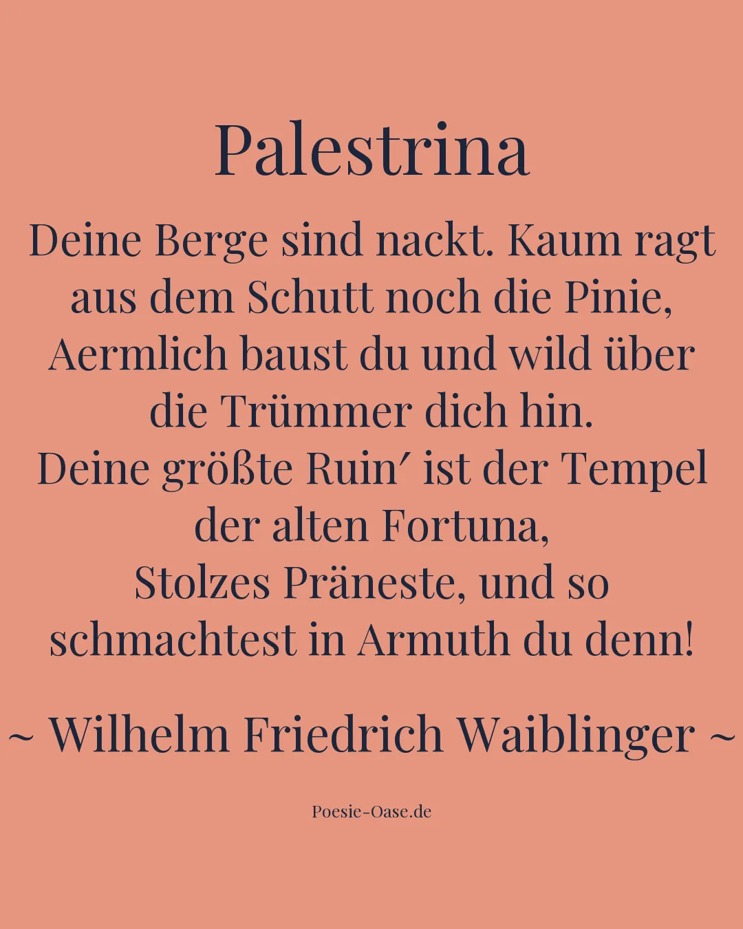 Illustration zu Palestrina