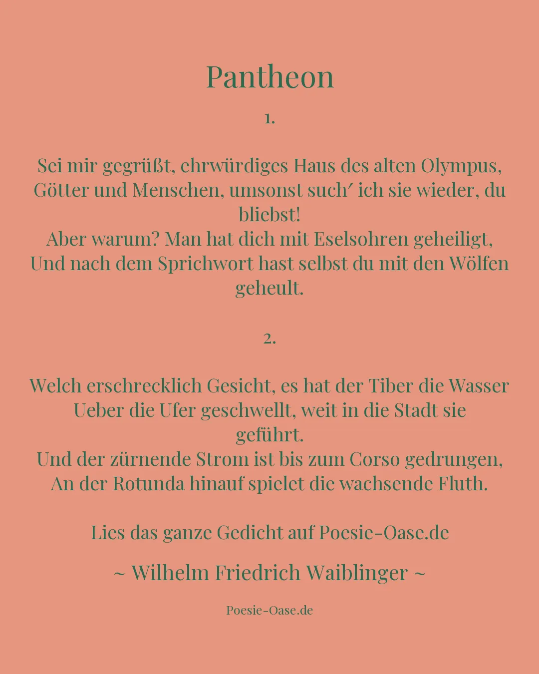 Illustration zu Pantheon