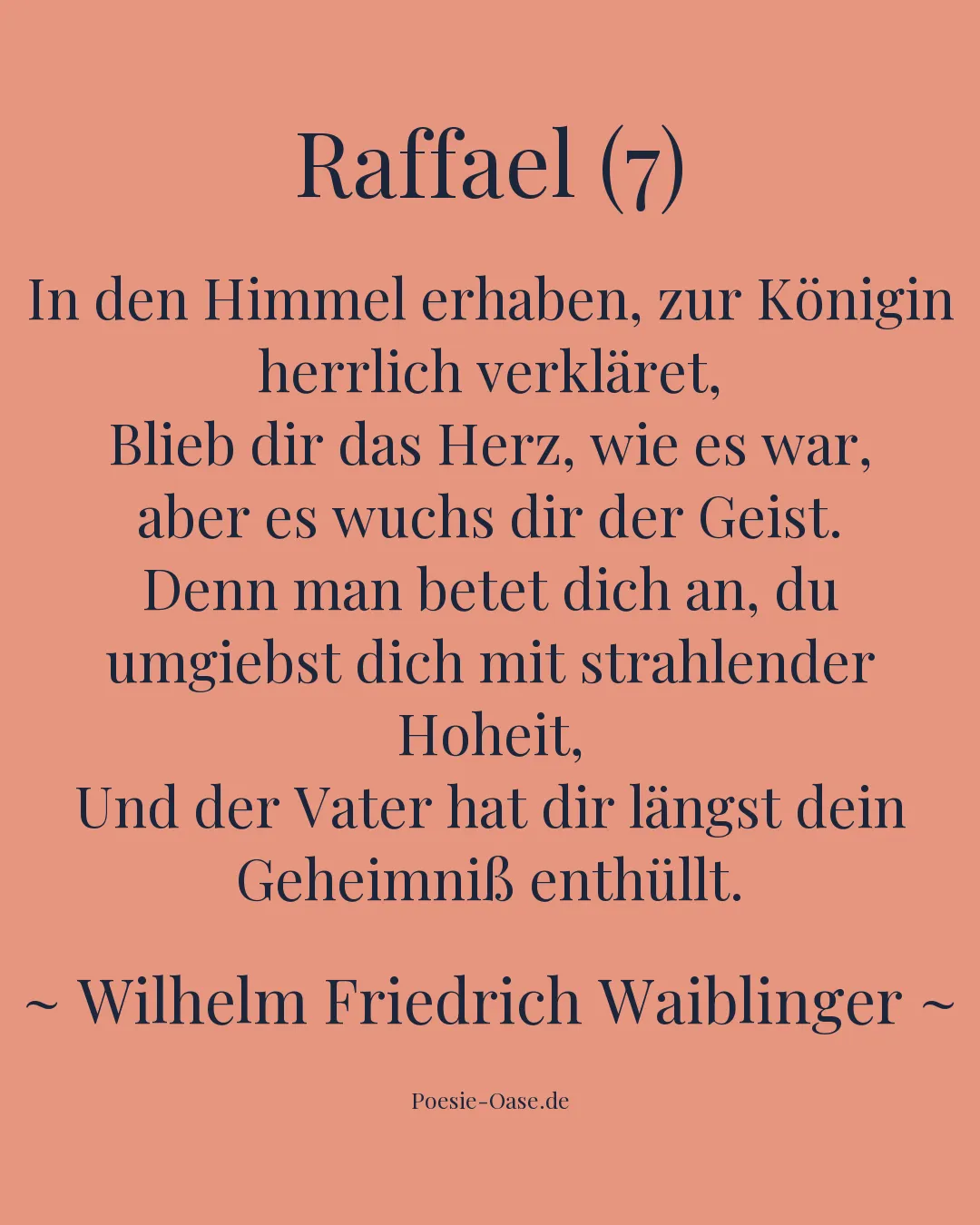 Illustration zu Raffael (7)