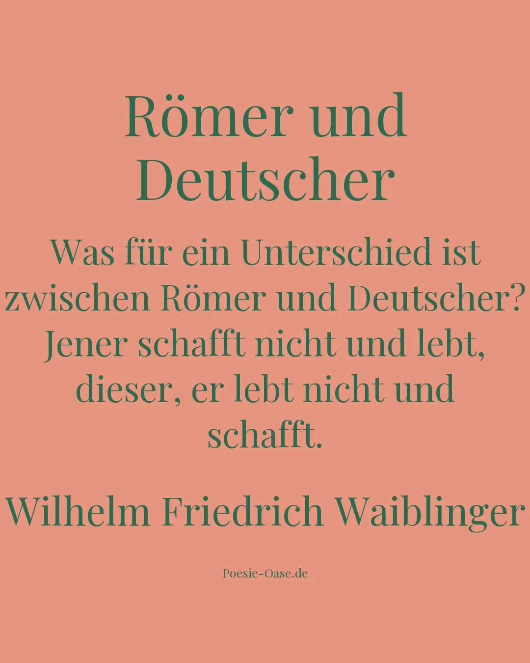 Illustration zu Römer und Deutscher